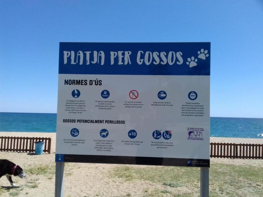 Appartamento terraza al mar Pineda de Mar Esterno foto