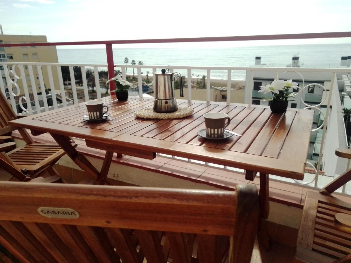 Appartamento terraza al mar Pineda de Mar Esterno foto